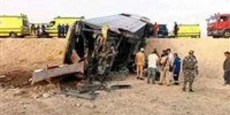 مصرع
      3
      أشخاص
      في
      حادث
      تصادم
      مروع
      بالمنيا