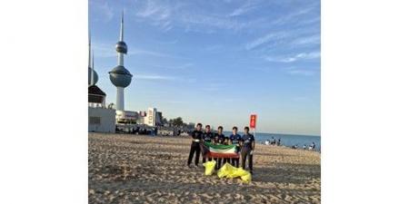 فريق
الغوص
نفّذ
حملة
بيئية
لتنظيف
ساحل
الأبراج