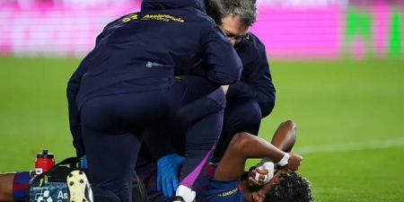 إصابة
      لامين
      يامال
      لاعب
      برشلونة
      تهدد
      نهاية
      موسمه