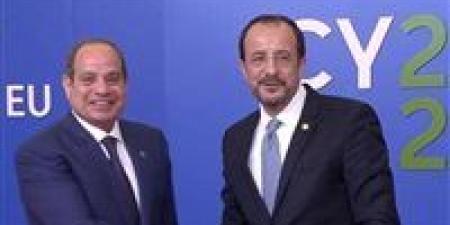 السيسي
      ونظيره
      القبرصي
      يلتقطان
      الصور
      التذكارية
      قبل
      القمة
      الأوروبية