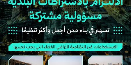 وزارة البلديات والإسكان تدعو ملاك الأراضي الفضاء للحفاظ على النظافة وتحسين المشهد الحضري