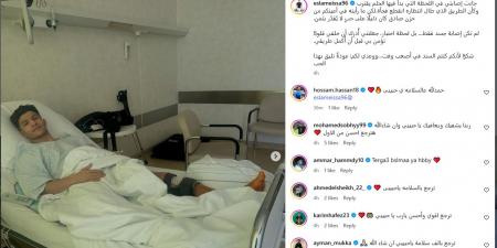 "وعدي لكم عودةٌ تليق بهذا الحب".. أول تعليق من إسلام عيسى بعد خضوعه لجراحة الصليبي