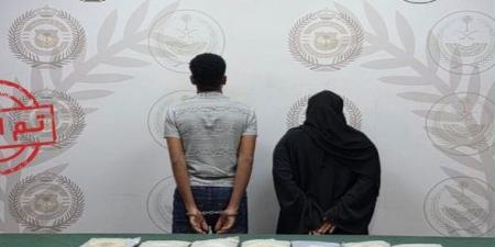 إحباط تروج (21) كيلوجرامًا من مادة الحشيش المخدر في جدة