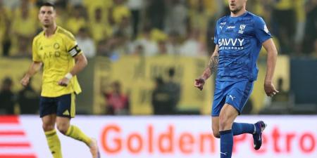 النصر ضد الهلال.. ملخص اهداف ونتيجه مباراه النصر والهلال في دوري روشن السعودي بعد مرور 70 دقيقة