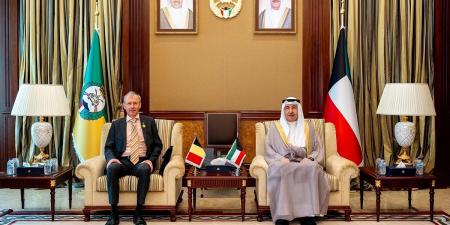 رئيس الحرس الوطني يبحث مع سفير بلجيكا موضوعات مشتركة