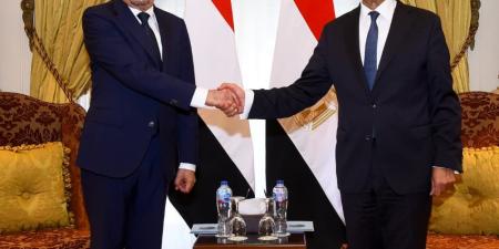 ​«الحوار
      الاستراتيجي
      المصري
      اليمني»..
      توافق
      حاسم
      على
      رفض
      عسكرة
      البحر
      الأحمر
      وحماية
      الملاحة