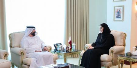 وزير الدولة للتعاون الدولي تجتمع مع السفير الإماراتي