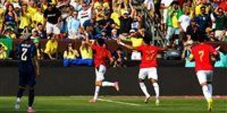 البرازيل
      ضد
      مصر..
      انطلاق
      الشوط
      الثاني
      من
      مباراة
      منتخب
      مصر
      والبرازيل
      الودية