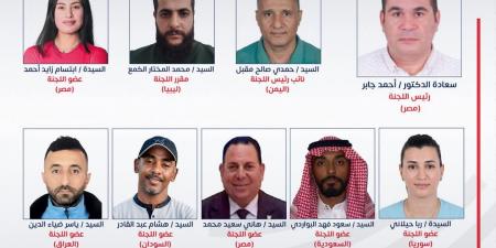3
      مصريين
      في
      لجنة
      اللاعبين
      بالاتحاد
      العربي
      للدراجات
      برئاسة
      أحمد
      جابر