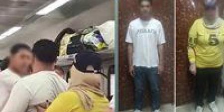 القبض
      على
      رجل
      وسيدة
      لتشاجرهما
      بسبب
      مقعد
      قطار
      بورسعيد
      -
      سوهاج