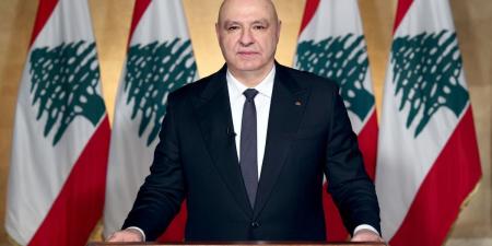 الرئيس اللبناني: التصعيد الإسرائيلي لن يحول دون العمل على إنجاز وقف شامل لإطلاق النار