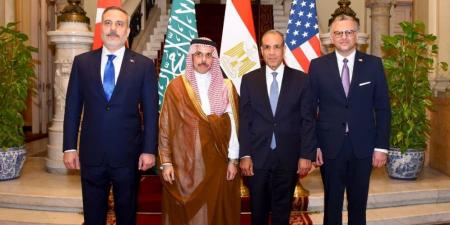 اجتماع مصري سعودي تركي أمريكي يناقش مستجدات الأوضاع في المنطقة