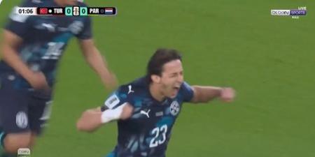 أسرع
      هدف
      في
      كأس
      العالم
      2026..
      ماتياس
      جالارزا
      فوندا
      لاعب
      باراوجواي
      يصدم
      تركيا
      بعد
      65
      ثانية