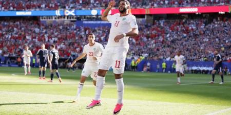  كأس العالم 2026.. المغربي إسماعيل صيباري يسجل أسرع هدف عربي في تاريخ البطولة