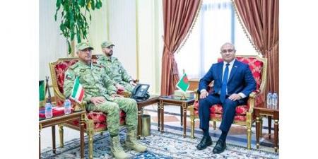 وكيل الحرس الوطني استقبل سفير بنغلاديش