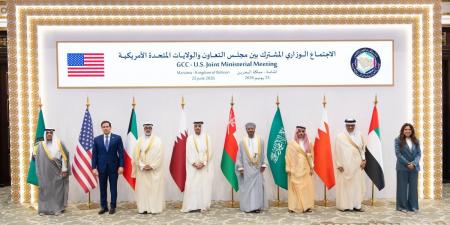 رئيس الوزراء يشارك في الاجتماع الوزاري المشترك لوزراء خارجية مجلس التعاون مع الولايات المتحدة