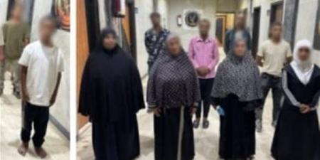 استغلال الأطفال في التسول بالقاهرة، ضبط تشكيل مكون من 9 متهمين وتحرير 11 طفلًا