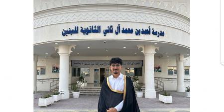   أحمد حسن يحصد العلامة الكاملة في الثانوية العامة ويؤكد: التوكل على الله والاجتهاد مفتاحا التفوق