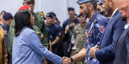 رئيسة فنزويلا تمنح مجموعة البحث والإنقاذ القطرية ميدالية “أبطال فنزويلا”