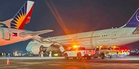 إخلاء
ركاب
طائرة
لـ«السعودية»
بعد
احتكاك
محدود
بطائرة
أخرى
في
مطار
مانيلا