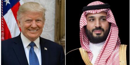 ولي العهد السعودي والرئيس الأمريكي يستعرضان التطورات في المنطقة