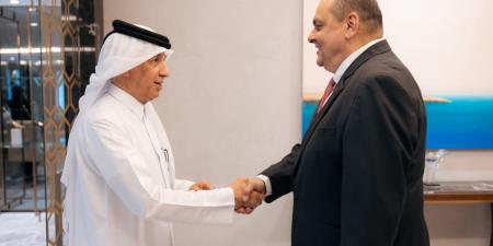 وزير الدولة للشؤون الخارجية يودع سفير هنغاريا