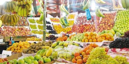 أسعار
      الفاكهة
      اليوم،
      العنب
      يبدأ
      من
      20
      جنيها
      والتفاح
      البلدي
      ينافس
      المستورد