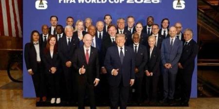 بحضور
أبو
ريدة،
ترامب
يستقبل
أعضاء
المجلس
التنفيذي
للفيفا