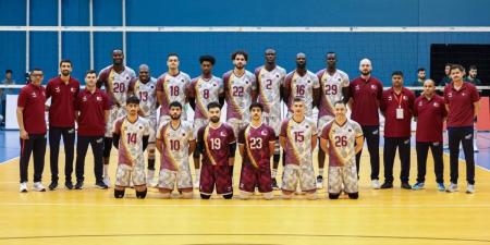 المنتخب القطري يتأهل لنهائي بطولة غرب آسيا الثانية للكرة الطائرة