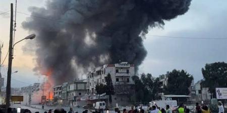 يقف
خلفه
الاحتلال،
انفجار
ضخم
يهز
منطقة
النبطية
بلبنان