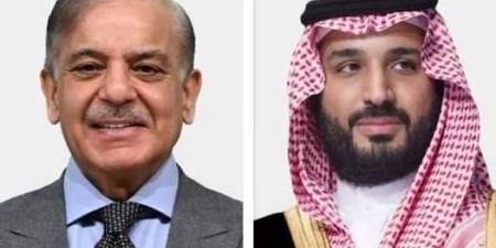 ولي
      العهد
      يتلقى
      اتصالًا
      هاتفيًا
      من
      رئيس
      وزراء
      باكستان