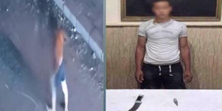 فيديو
      الرعب
      في
      شوارع
      الإسكندرية،
      الداخلية
      تضبط
      عاري
      الصدر
      الملوح
      بسلاحين
      أبيضين
      (فيديو)