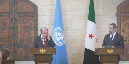 جوتيريش: الجولان أرض سورية وما يحدث فيها غير مقبول نهائيا