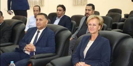 محافظ القليوبية وسفيرة الاتحاد الأوروبي يتفقدان محطة معالجة الصرف الصحي بالجبل الأصفر