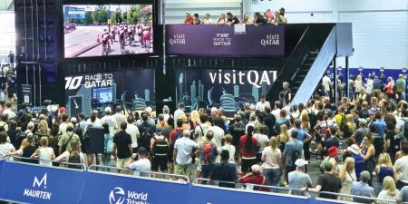 "Visit Qatar" تستعرض استعدادات قطر لمونديال الترياثلون