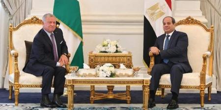 السيسي لـ ملك الأردن: أمنكم جزء لا يتجزأ من الأمن القومي المصري.. نرفض وندين الاعتداءات الإيرانية الآثمة عليكم.. ونساند إجراءاتكم لحماية أمن وسيادة المملكة وصون مقدرات شعبها