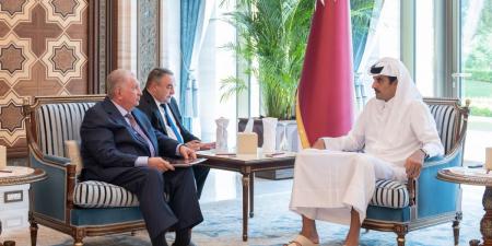 سمو الأمير يستقبل الرئيس التنفيذي لشركة روس نفط