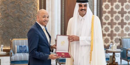 سمو الأمير يستقبل أربعة سفراء بمناسبة انتهاء فترة عملهم