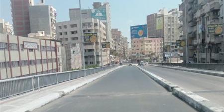 غلق جزئي مرة أخرى للكوبري العلوي بدمنهور باتجاه المحافظة لاستكمال أعمال الصيانة