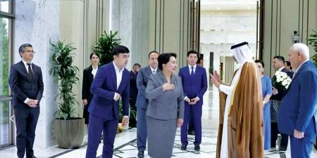 يوسف المانع يلتقي رئيسة مجلس الشيوخ الأوزبكي