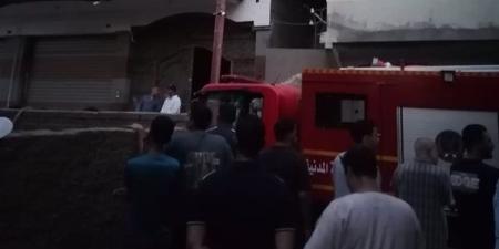 حريق داخل شقة سكنية ببنها وهذا هو السبب