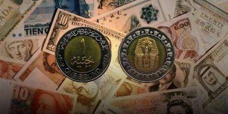 أسعار العملات العربية والأجنبية أمام الجنيه المصري في البنك المركزي بتعاملات نهاية الأسبوع