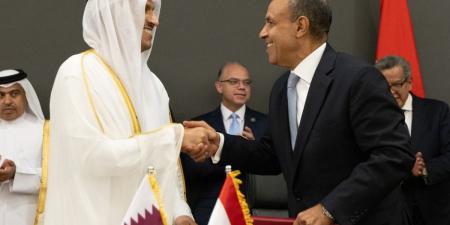 انعقاد أعمال الدورة السابعة للجنة العليا المشتركة القطرية المصرية في العلمين