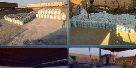 ضربة جديدة لمافيا السماد المغشوش، ضبط 1600 طن داخل مصنعين سريين بالجيزة