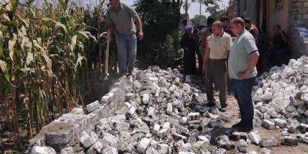 محافظ الدقهلية يشدد على إزالة مخالفات البناء بمراكز ميت غمر والسنبلاوين
