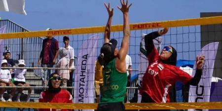 الكرة الطائرة، منتخب الشاطئية سيدات يهدر تذكرة التأهل لأولمبياد لوس أنجلوس