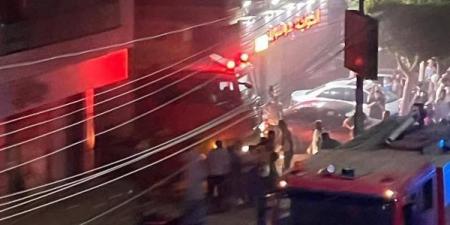 إخماد حريق في منزل ريفي مكون من 3 طوابق بالفيوم