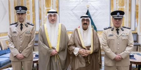 سمو الأمير يستقبل النائب الأول والوكيلين المساعدين بوزارة الداخلية بمناسبة تعيينهما في منصبيهما