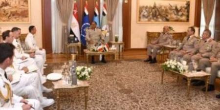 وزير الدفاع ورئيس الأركان يلتقيان رئيس هيئة الأركان العامة للجيوش الفرنسية