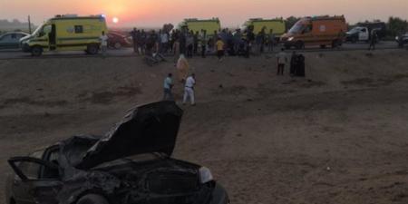 أمن الإسماعيلية يتحفظ على قائدي السيارتين المتسببتين في حادث الدواويس